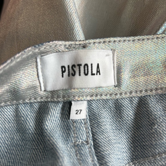 PISTOLA Silver Jeans/pants - Picture 3 of 5